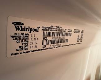 Information on refrigerator