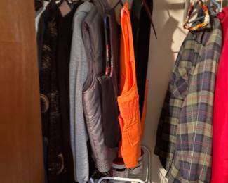 Vests, shirts, coats