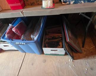 Upstairs in bonus area storage