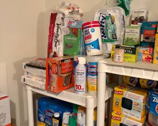 Napkins, Clorox, and more