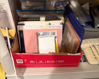 Paper, writing tablets & more