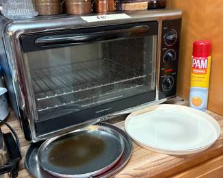 Close up of microwave