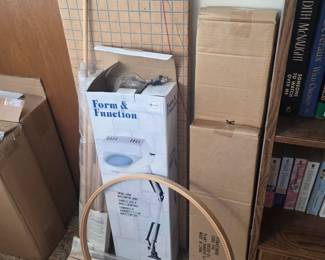 Upstairs - Hoop, more new in box items, more books