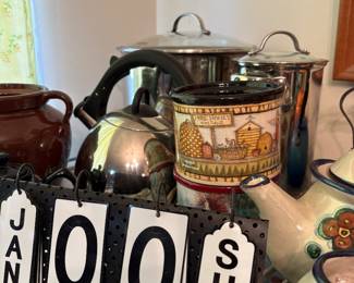 Items in kitchen