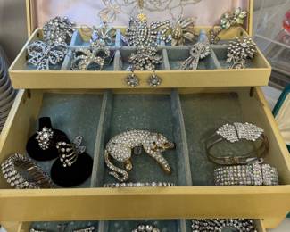 Large selection of Vintage Costume Bling