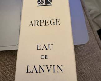 Arpege perfume ca 1964 new in box