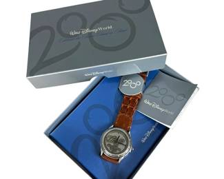 New in Box Disney World 2000 Watch with Brown Band