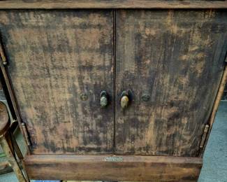 Antique cast iron safe from St, Joseph Auditorium, Manufactured J. B. & J. M. Cornell Co. New York