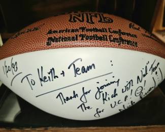 Signed Kansas City Chiefs Nick Lowery 