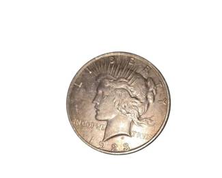 1923 US Peace Silver Dollar