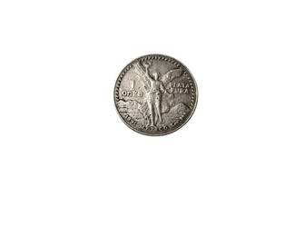1991 Mexican Libertad 1 Onza Silver Coin