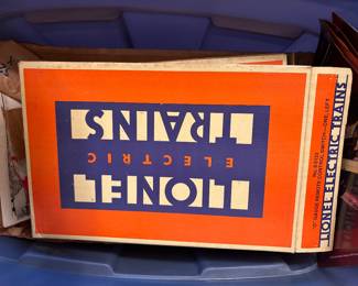 Vintage Lionel train set