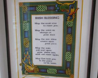 Tapestry Irish Blessing