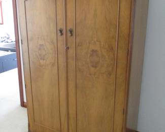 Double-Door Dome Top Wardrobe 