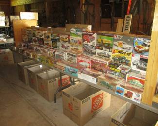 380 New In The Box Model Cars. "1960's - 1970's - 1980's"