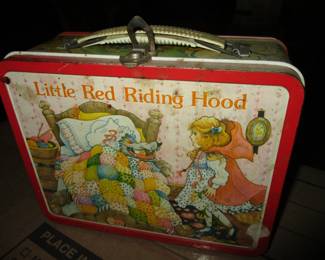Little Red Riding Hood Metal Lunch Box