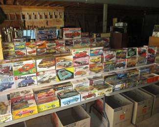 380 New In The Box Model Cars. "1960's - 1970's - 1980's"