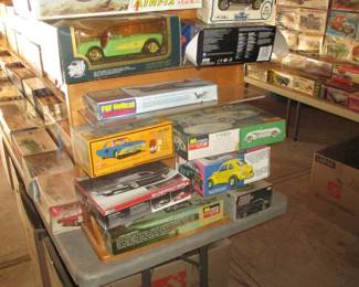 380 New In The Box Model Cars. "1960's - 1970's - 1980's"