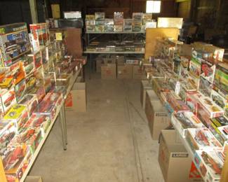 Model Kits -380 New In The Box Model Cars. "1960's - 1970's - 1980's"