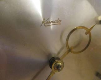 1957 Kundo Anniversary Clock