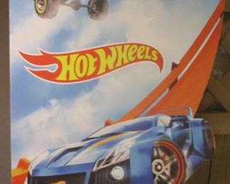 Hot Wheels Retail Store Display Sign "Wild Racer"