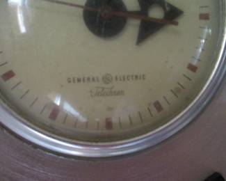 Mid Century GE Clock