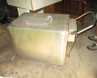 Vintage Ice Cream Push Cart
