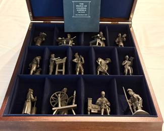 Franklin Mint • The People of Colonial America 