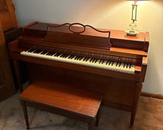 Vintage Upright Piano 