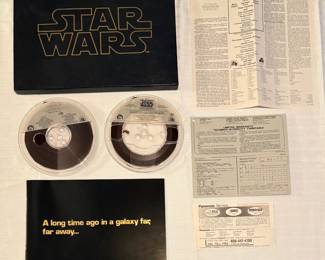 STAR WARS Original 1977 Reel to Reel w/ Paperwork 