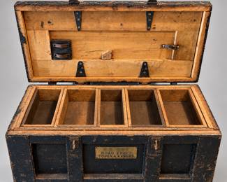Victorian-era shipwright or carpenter's tool chest / late 1800’s