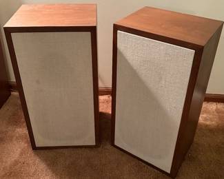 Vintage KLH Stereo Speaker / Speakers Pair 