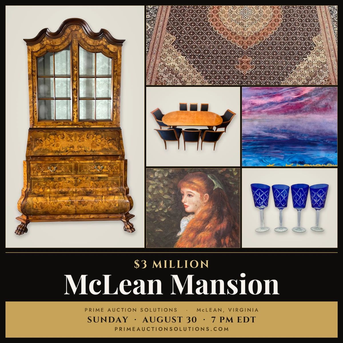 2 McLean Mansion Auction Tile