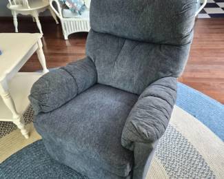 90 BestHomeFurnishingsManualRockerReclinerBluePlushFabric