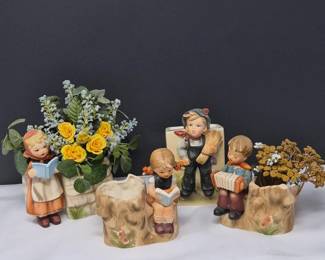 66 VintageHummelInspiredPorcelainPlanters