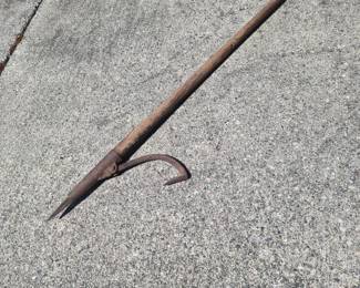 68 RusticAntiquePeaveyHookGreatDisplayPiece