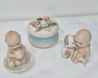 129 ONeillKewpieBisqueFiguresTrinketBox