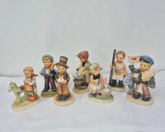 154 VintageWhimsicalPorcelainChildrenFigurines