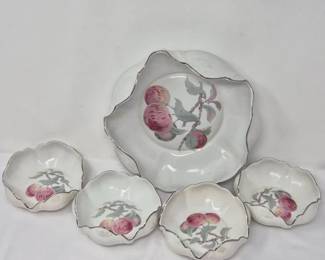 93 VintageMeitoChinaFruitServingBowlSet