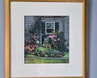 167 JanetHamiltonOriginalFramedPastelLandscapeArt