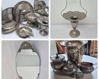 146 SilverplateCollectionVariousMakers