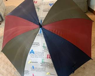 Aramis Wit umbrella with famous quotes from American Wittticists
