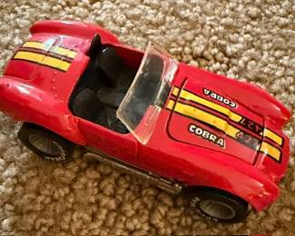 Vintage Hot Wheels Shelby Cobra 427 die cast, real rubber tires, opening hood