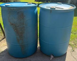 Rain barrels