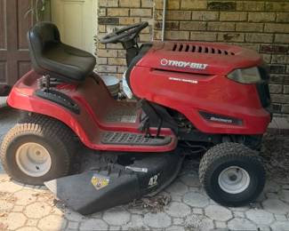 TroyBilt Bronco 42 in flat tire and needs new battery