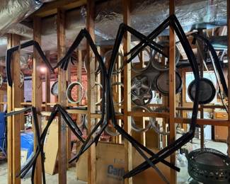 Car parts. Lots of car parts.
