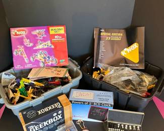 Kids Building And Brain Teaser Game Lot