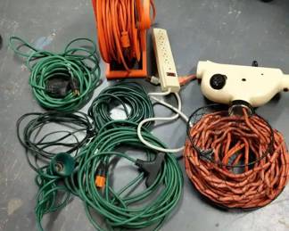 Extension Cords Vary in Lengths Extension Roller And Holder