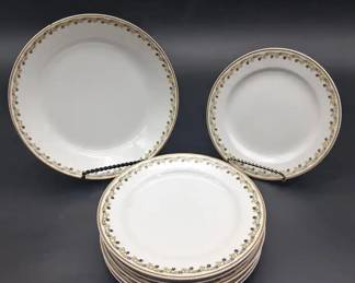 Vintage Haviland Co Limoges Plates And Bowl