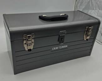 Vintage Craftsman Steel Tool Box B